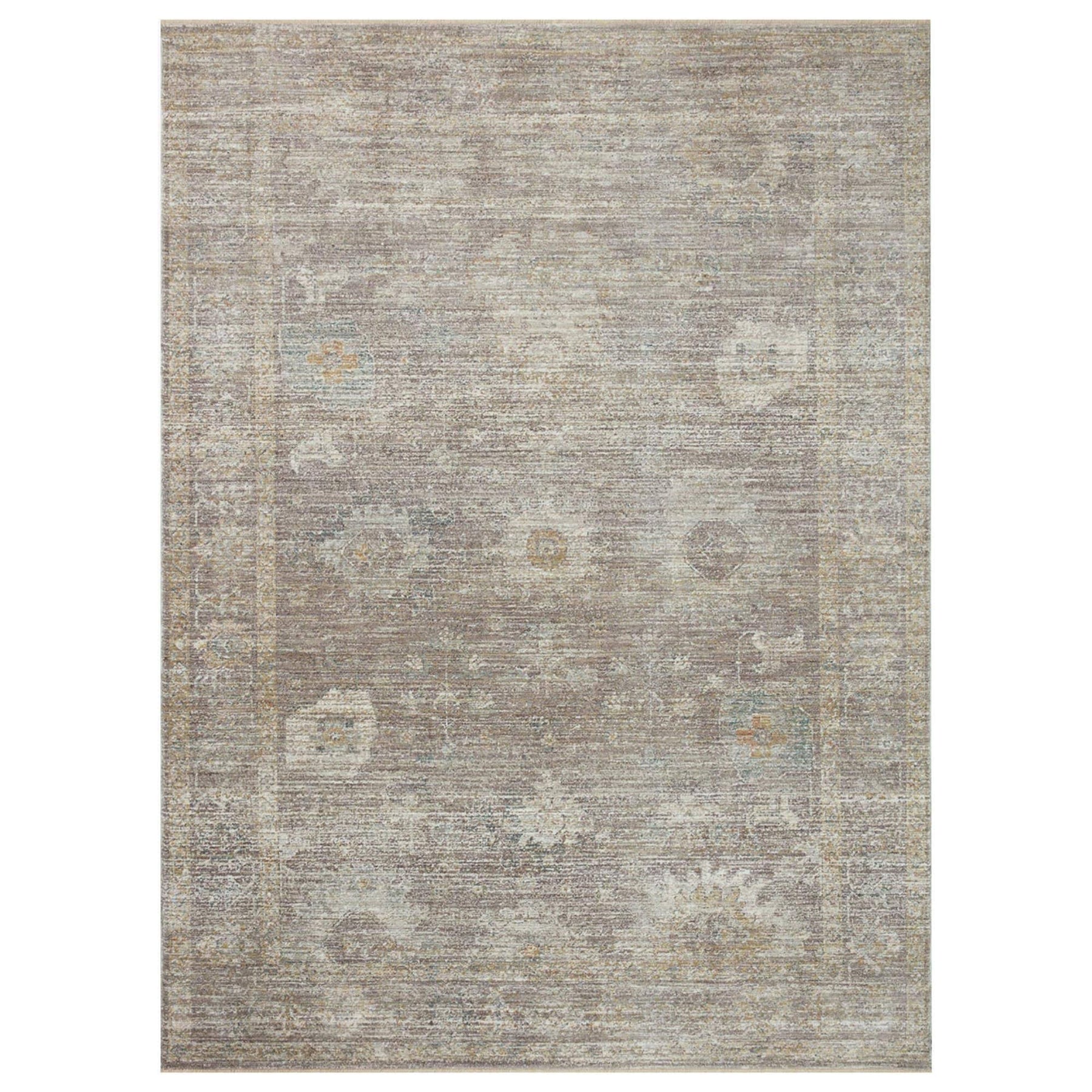 Magnolia Home by Joanna Gaines x Loloi 7'10" 10'0" Stone/Natural Large Millie MIE-05 Area Rug - Product image 1