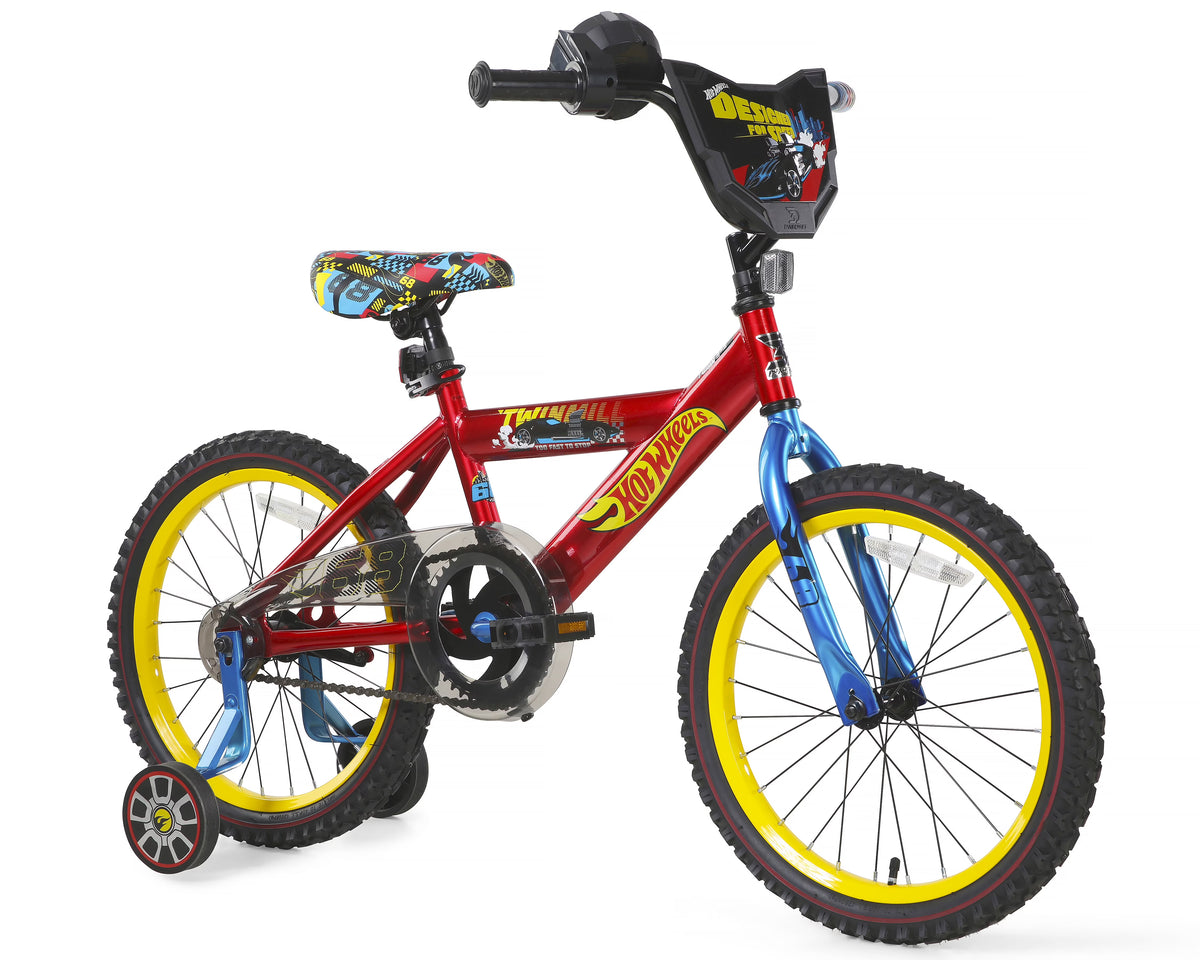 Dynacraft Hot Wheels 18 - Inch Boys BMX Bike for Age 6 - 9 Years - Product image 1