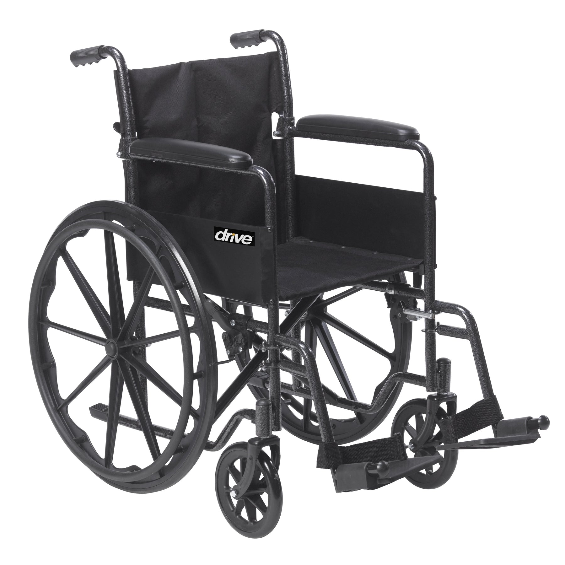 Silver Sport 1 Wheelchair with Full Arms and Swing Away Removable Footrest - Product image 1
