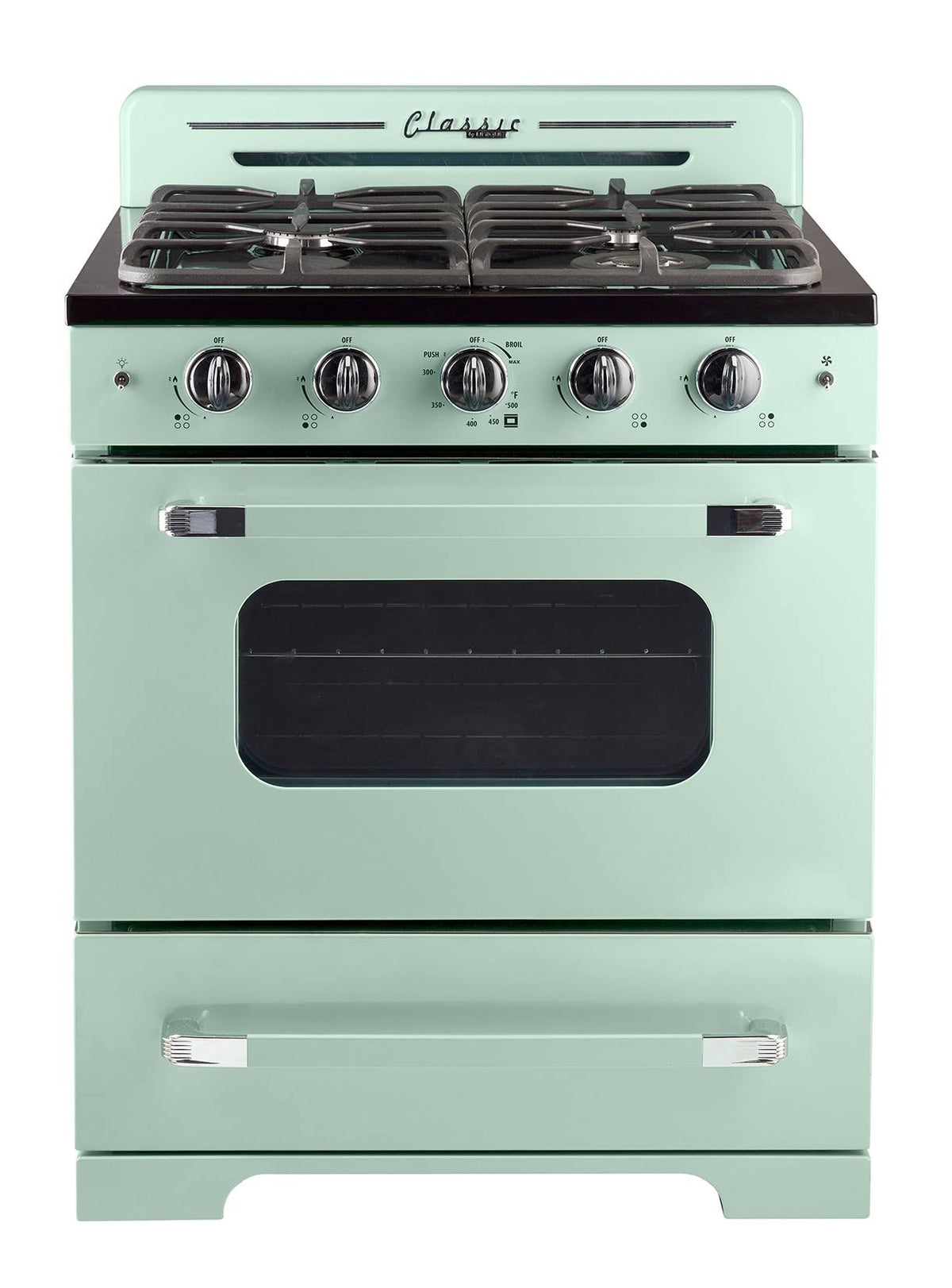 Unique Appliances Classic Retro 30 inch Freestanding Gas Range with 4 Sealed Burners, 3.9 Cu. ft - Product image 1