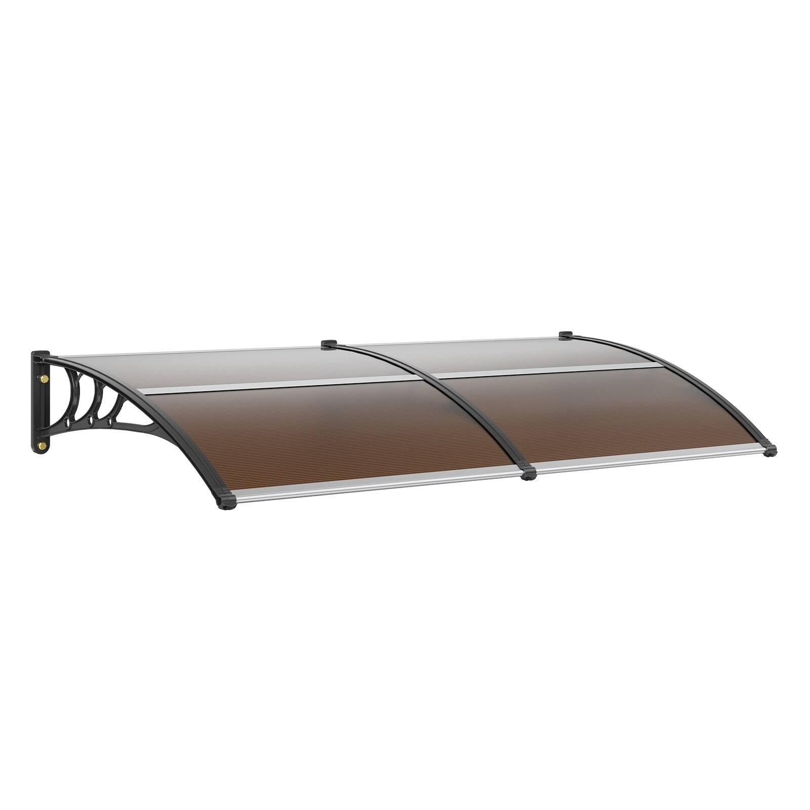 VEVOR Window Door Awning Canopy 80" x 40", UPF 50+ Polycarbonate Entry Door Outdoor Window Awning Exterior - Product image 1