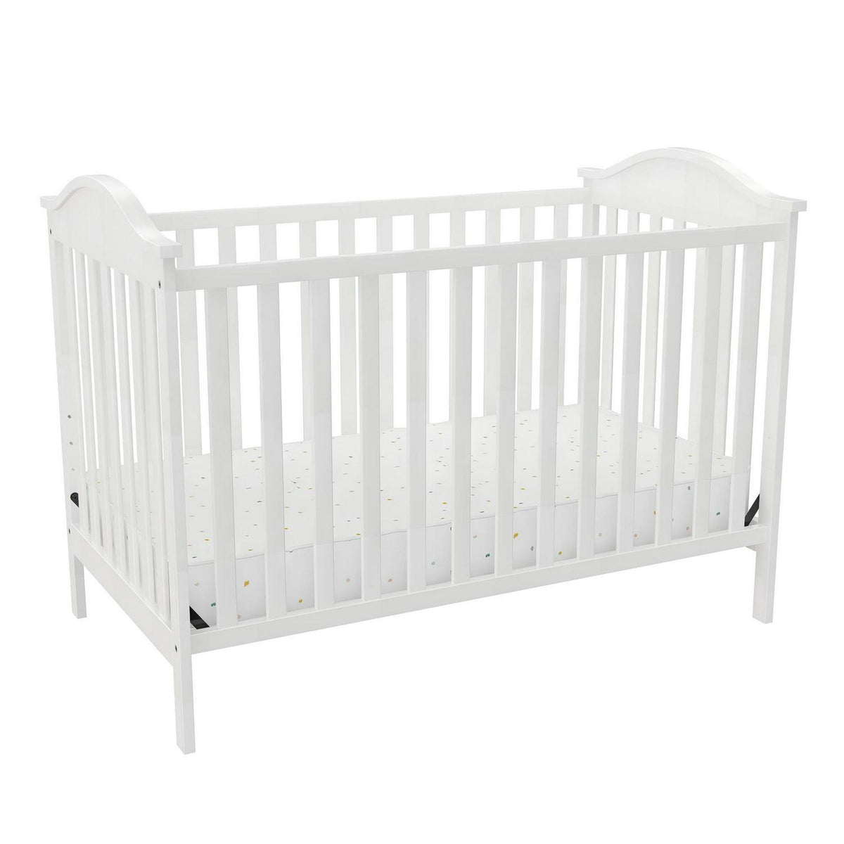 Baby Relax Adele 3 - in - 1 Convertible Crib. White - Product image 1