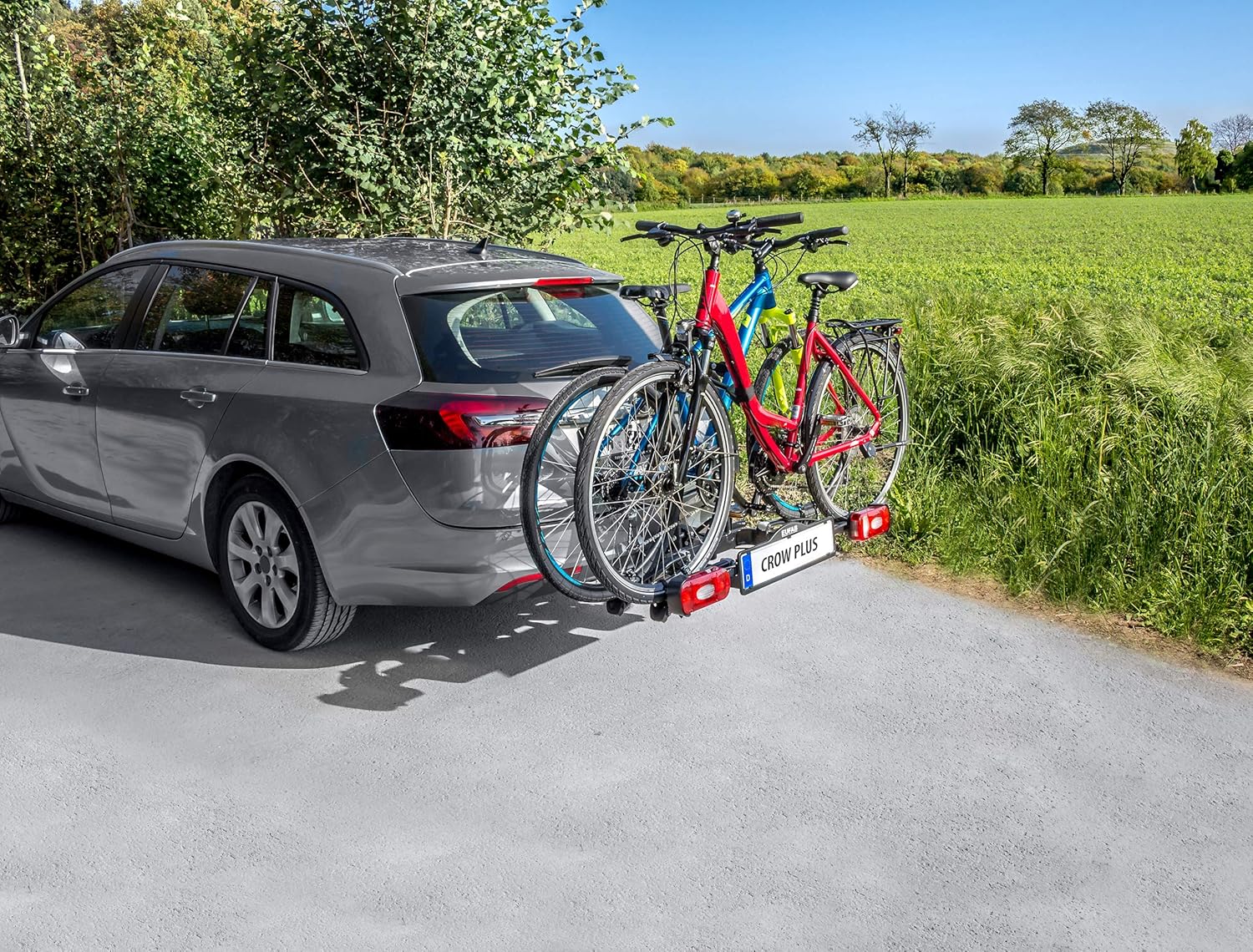 EUFAB Crow Plus 11582 Bike Carrier, Expandable