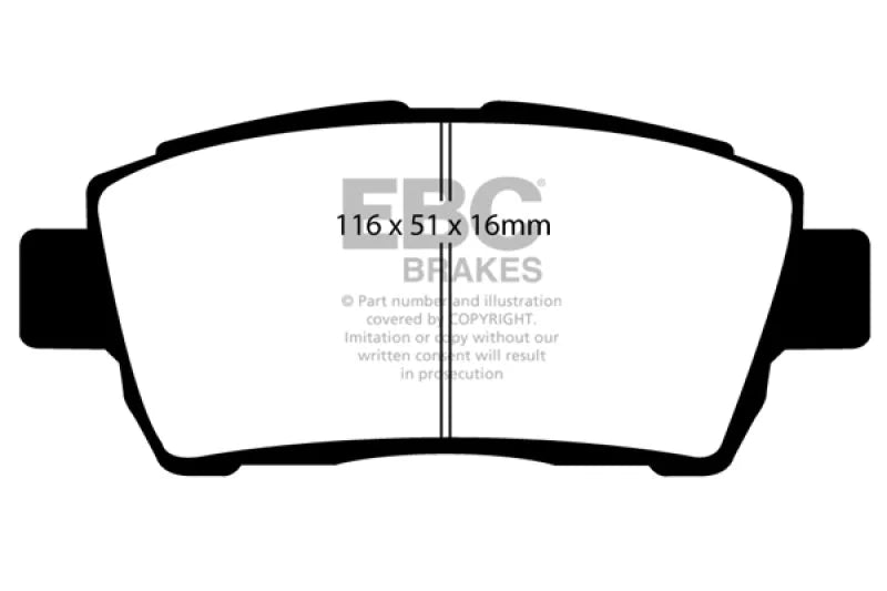 EBC - Front Redstuff Pad PN DP31295C