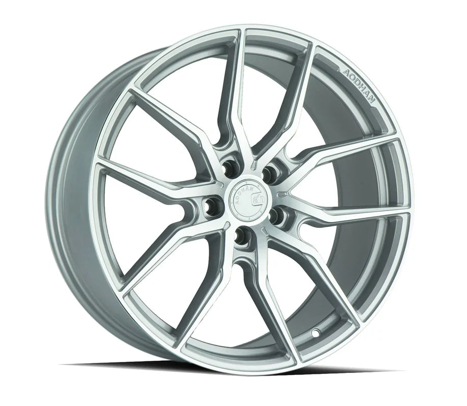 Aodhan AFF1 20" 5x120 Gloss Silver Machined Face
