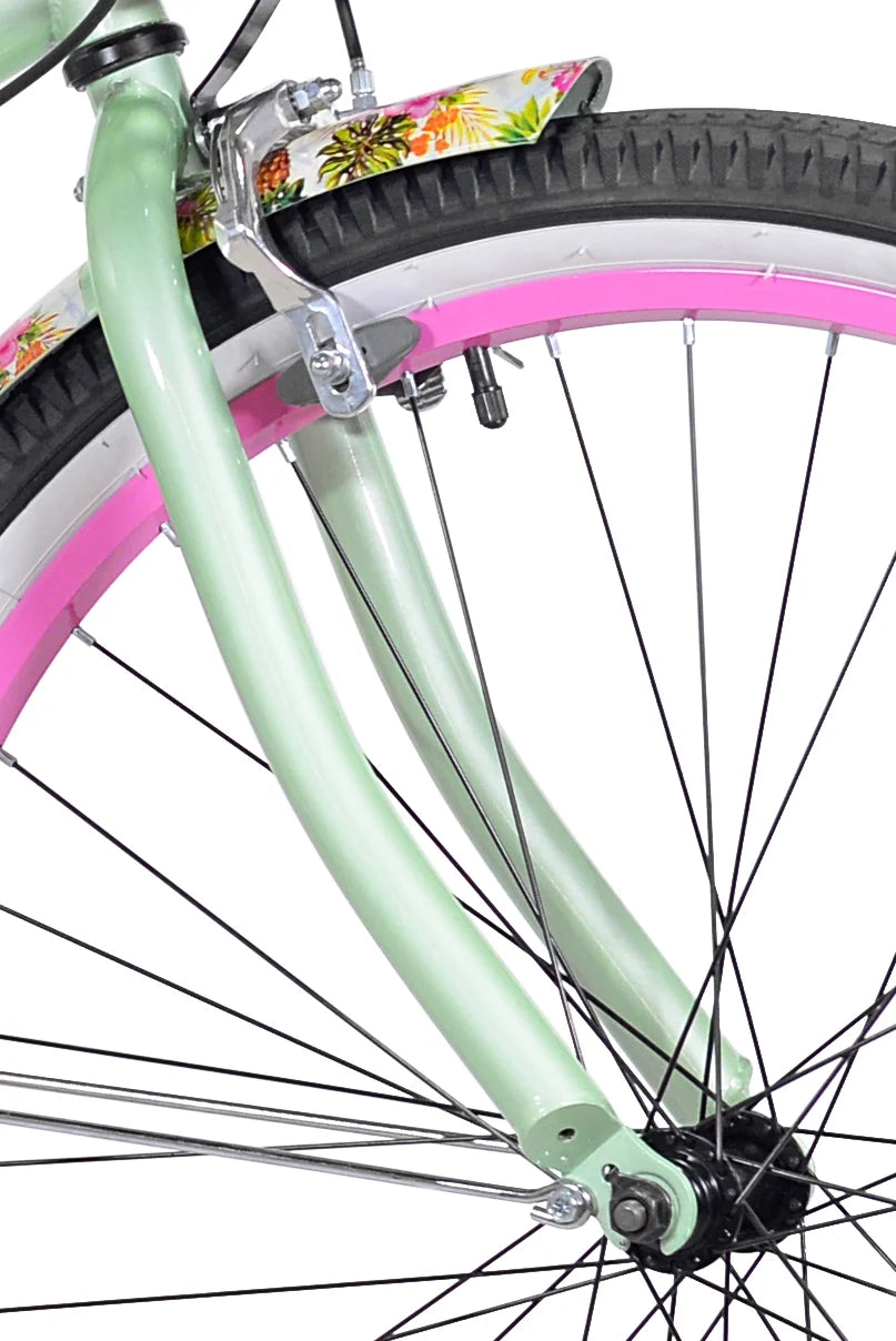 26" Pineapple Women'S Cruiser Bike, Green - Product image 10
