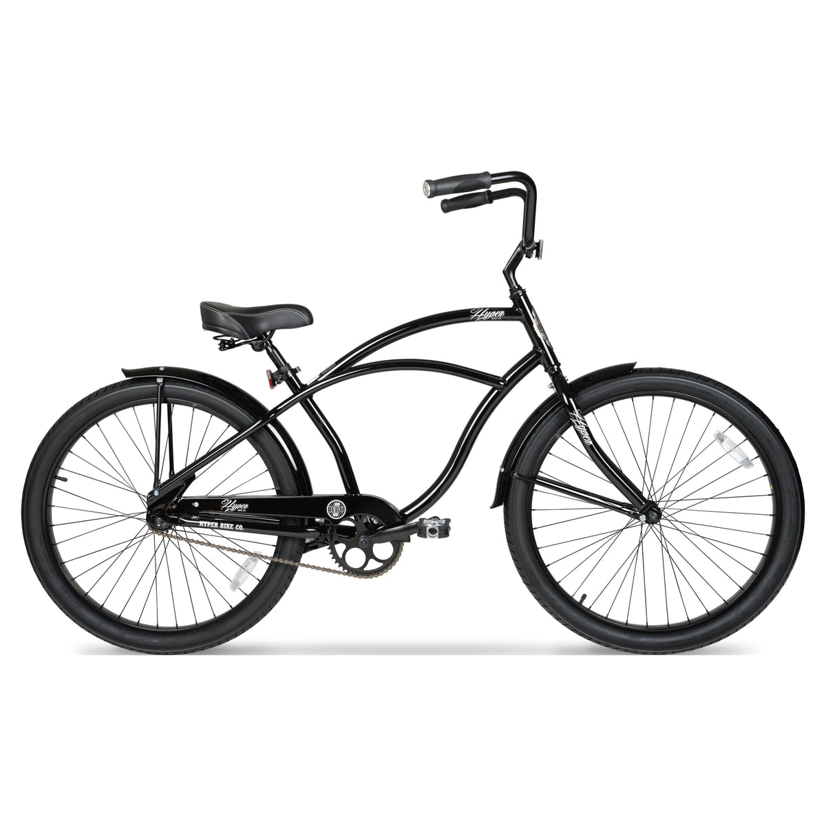 Hyper Bicycle Men'S 26 In. Beach Cruiser Bike, Black