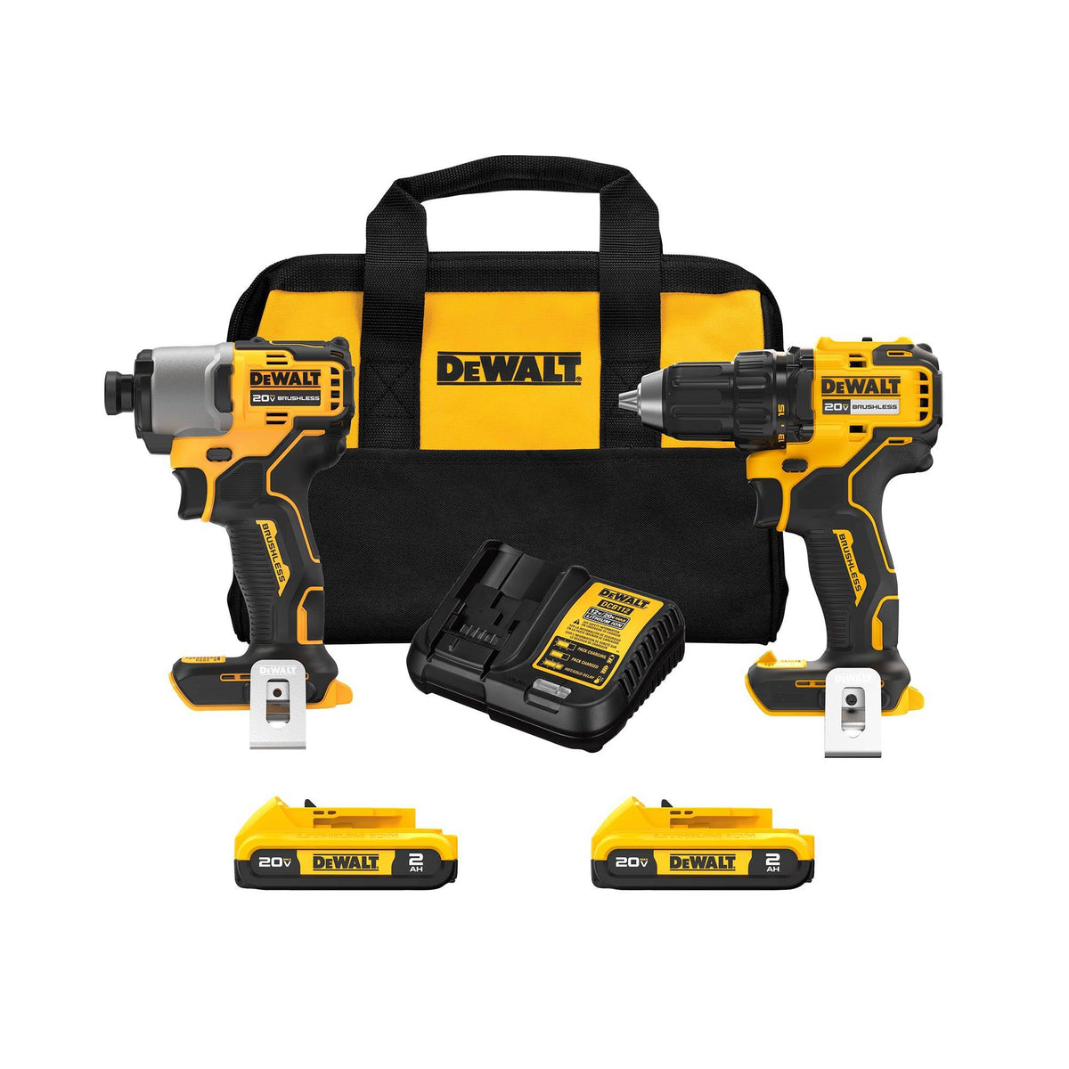 DeWalt DCK227D2 20V MAX* Brushless 2-Tool Combo Kit - Product image 1