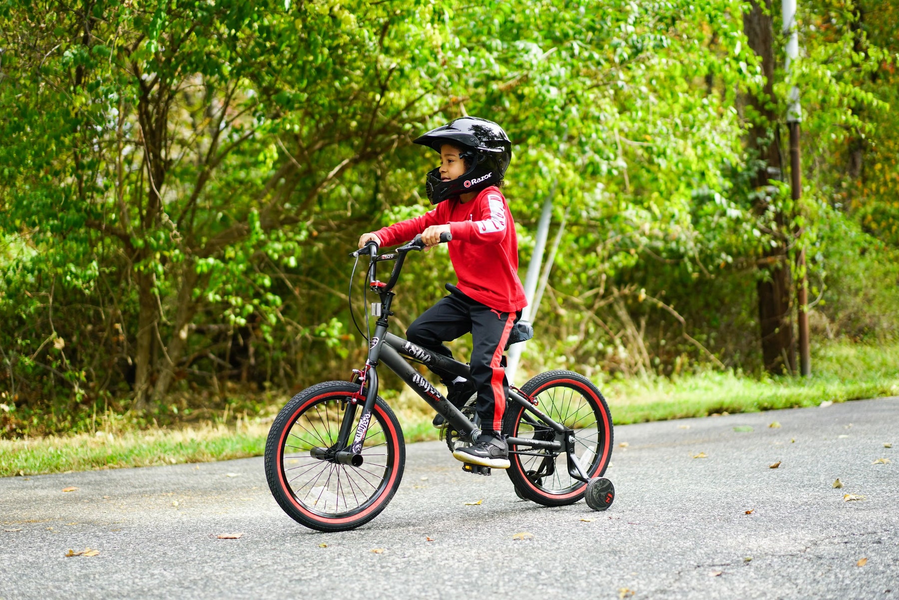 18 In. Abyss Boy'S Freestyle BMX Bike, Charcoal Gray - Product image 9