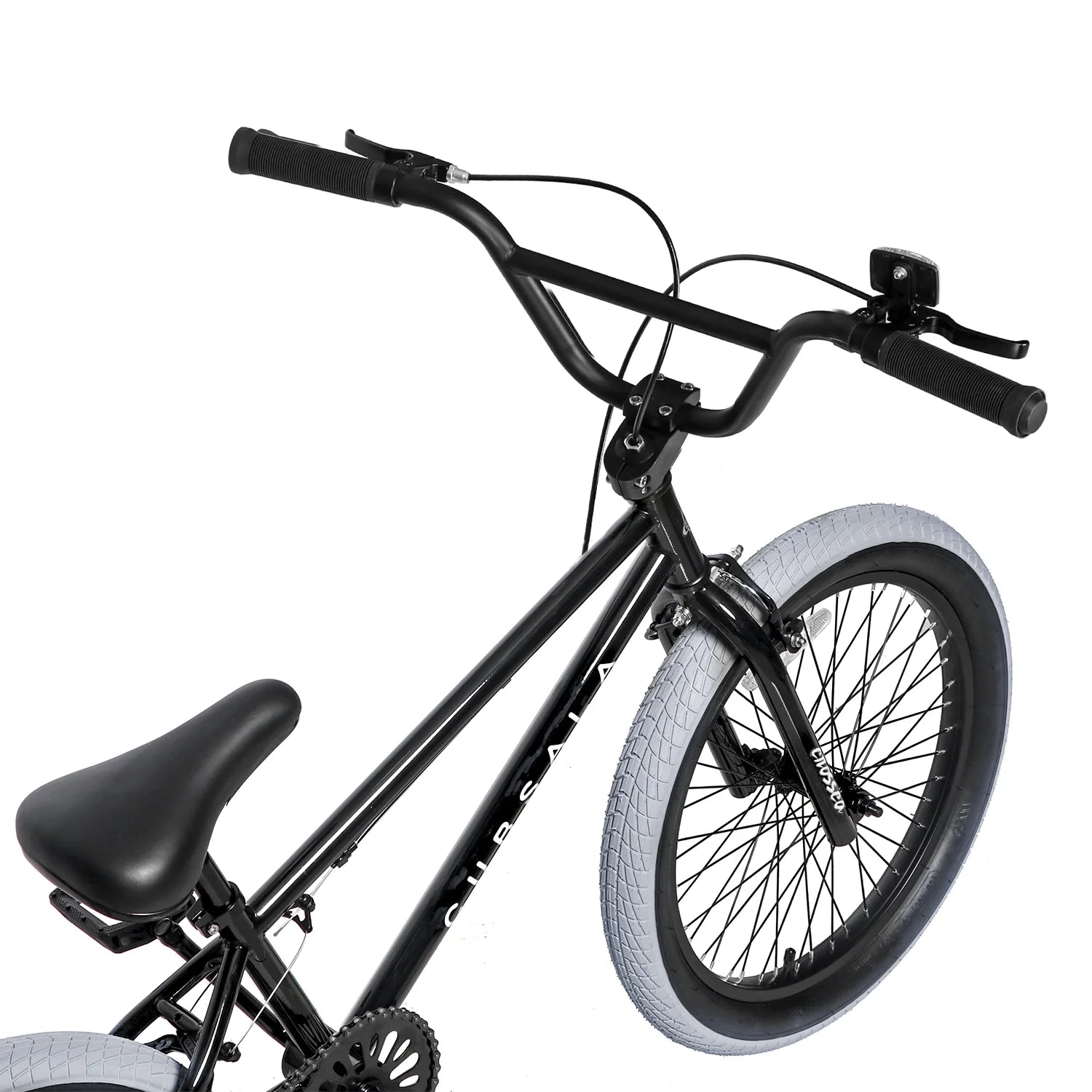 Cubsala 20 in Kids BMX Bike Freestylefor Age 6 - 14 Years Old Boys Girls with 4 Pegs, Black with Red Tires - Product image 29