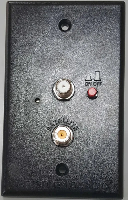 065856 Antennatek Wall Plate Power Supply 5 Ohm With Splitter for 2