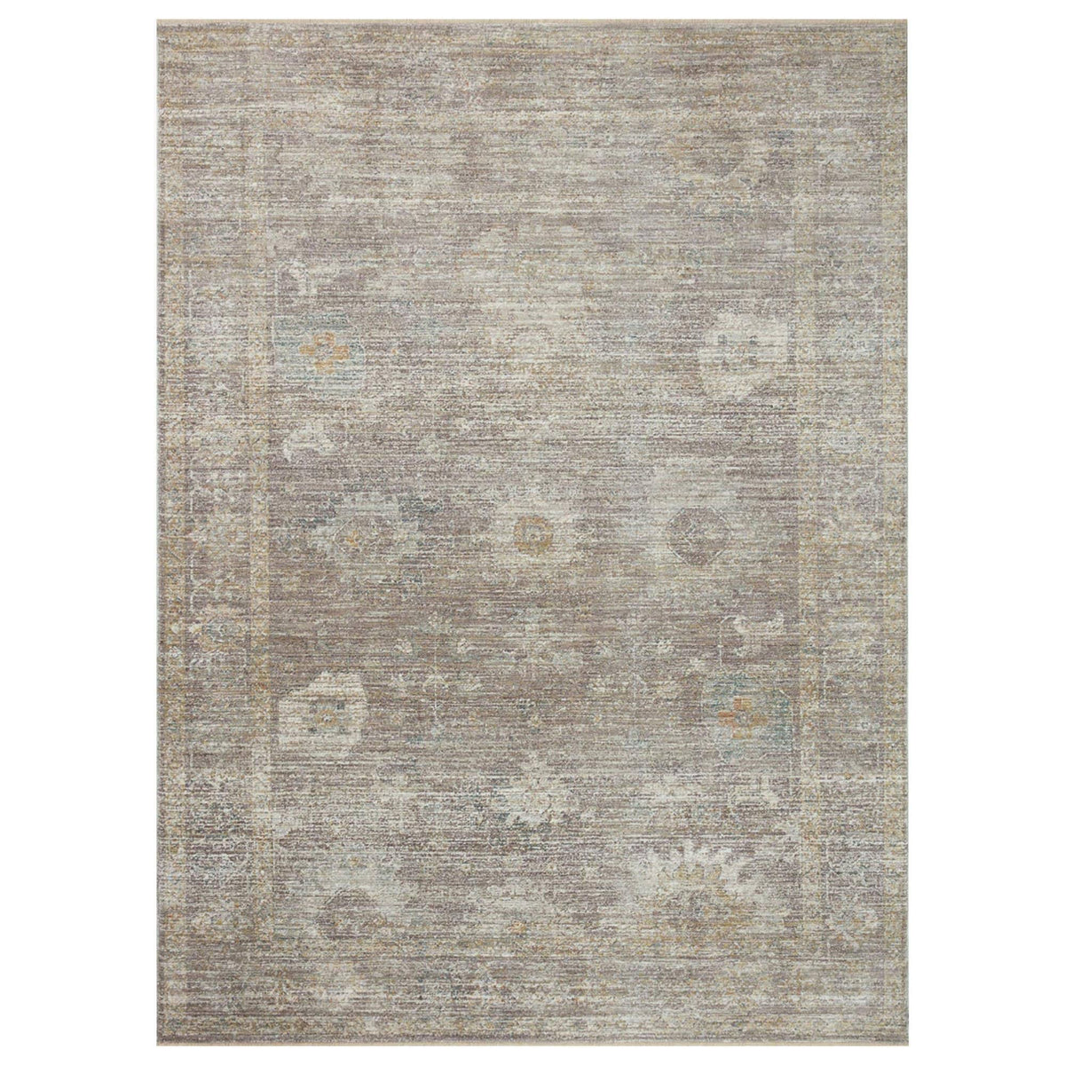 Magnolia Home by Joanna Gaines x Loloi 7'10" 10'0" Stone/Natural Large Millie MIE-05 Area Rug - Product image 1