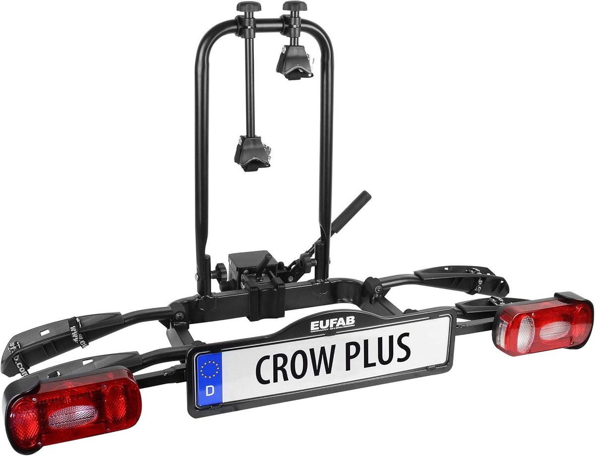 EUFAB Crow Plus 11582 Bike Carrier, Expandable