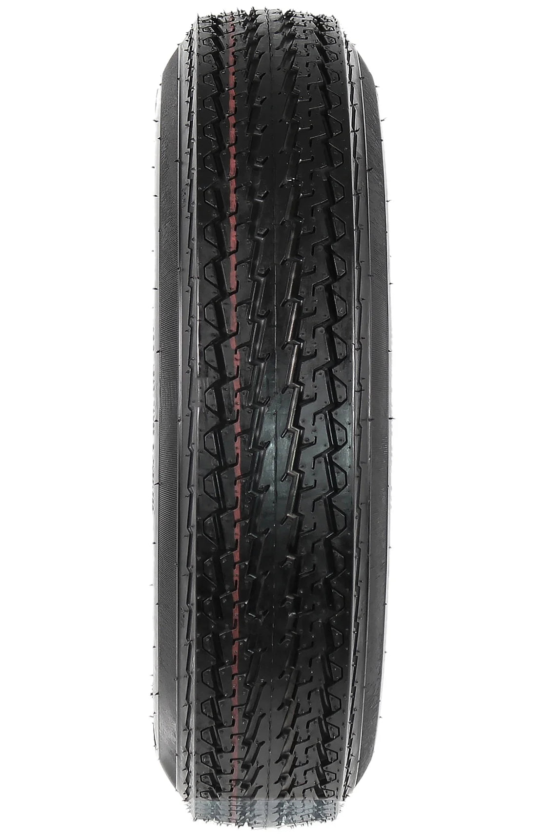 Ecustomrim 2 - Pack Trailer Tires on Rims 4.80 - 12 480 - 12 4.80 x 12 Load B 4 Lug White Wheel