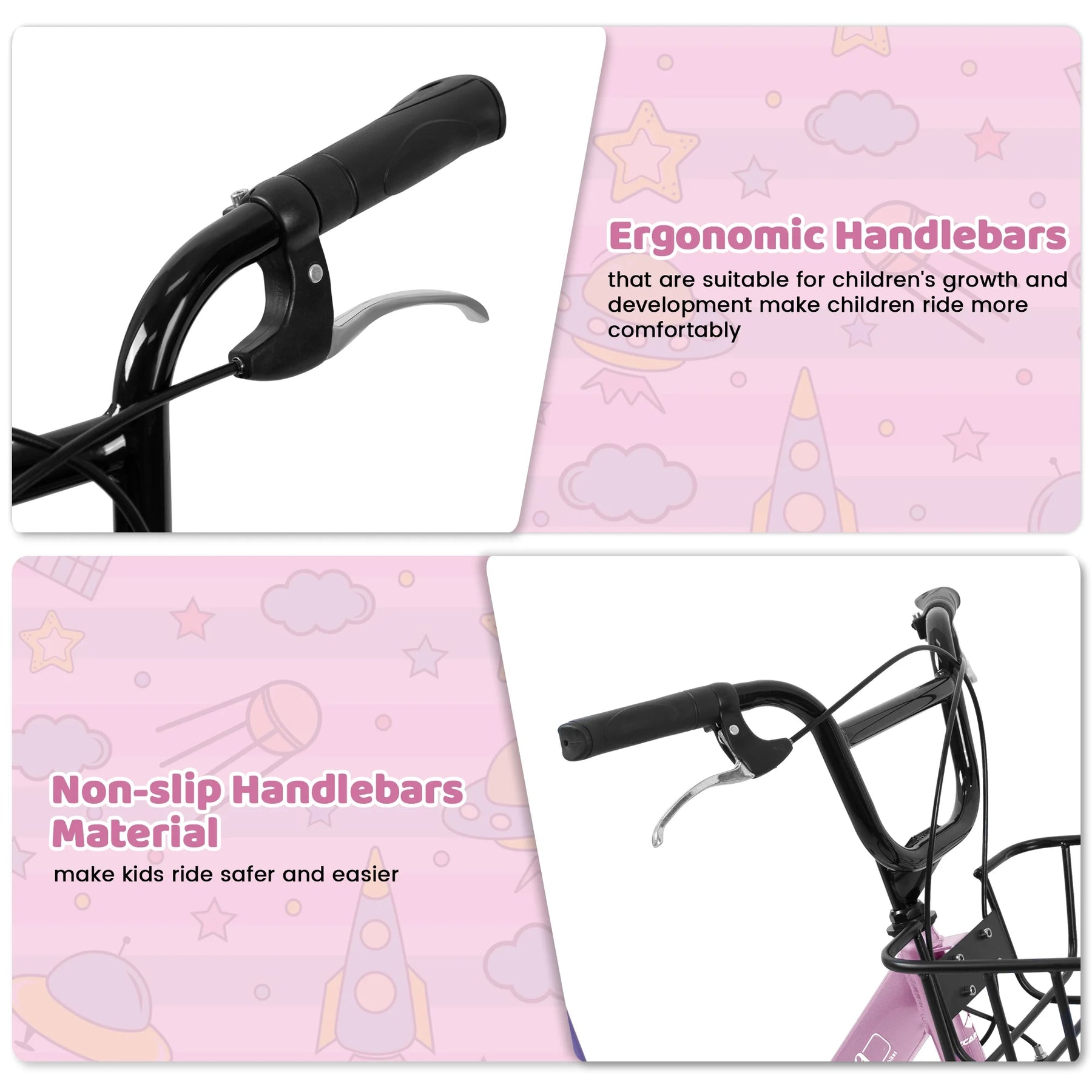 20 in Kids Bike for Boys & Girls Age 5 - 10, Children'S Bicycle with Front Basket & Rear Rack - Product image 16