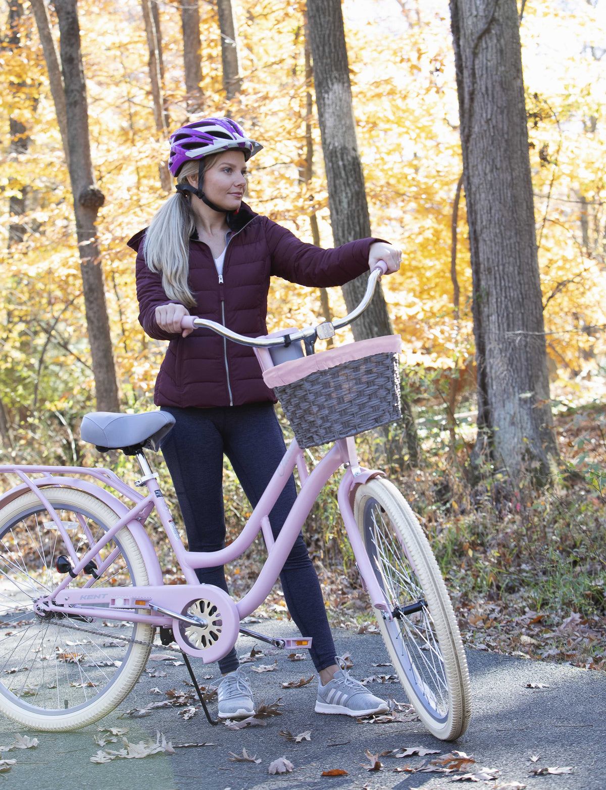 26 In. Charleston Ladies Cruiser Bike, Pink - Product image 3
