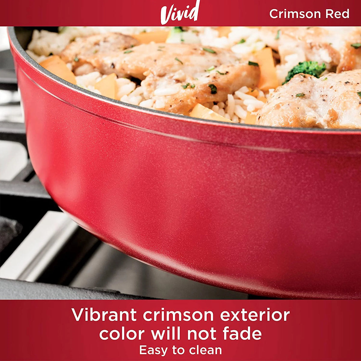 Ninja Foodi Neverstick Vivid Oven Safe 10 Piece Pots and Pans Cookware Set - Product image 6