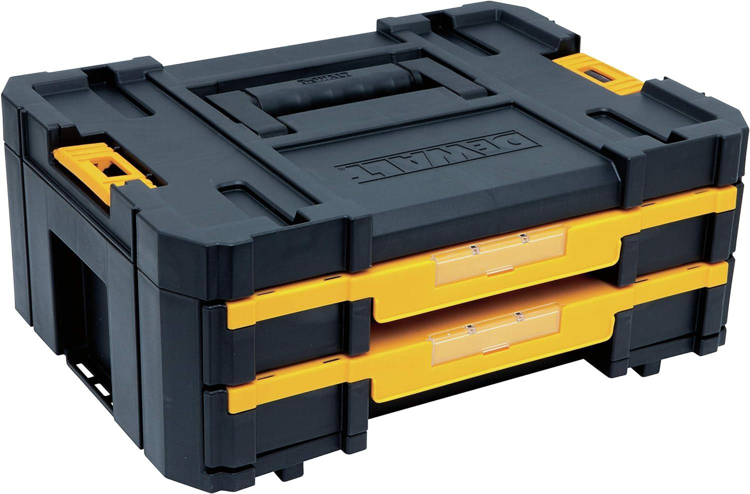 DeWalt Tstak Tool Storage Organizer, Double Drawers (dwst17804) - Product image 1