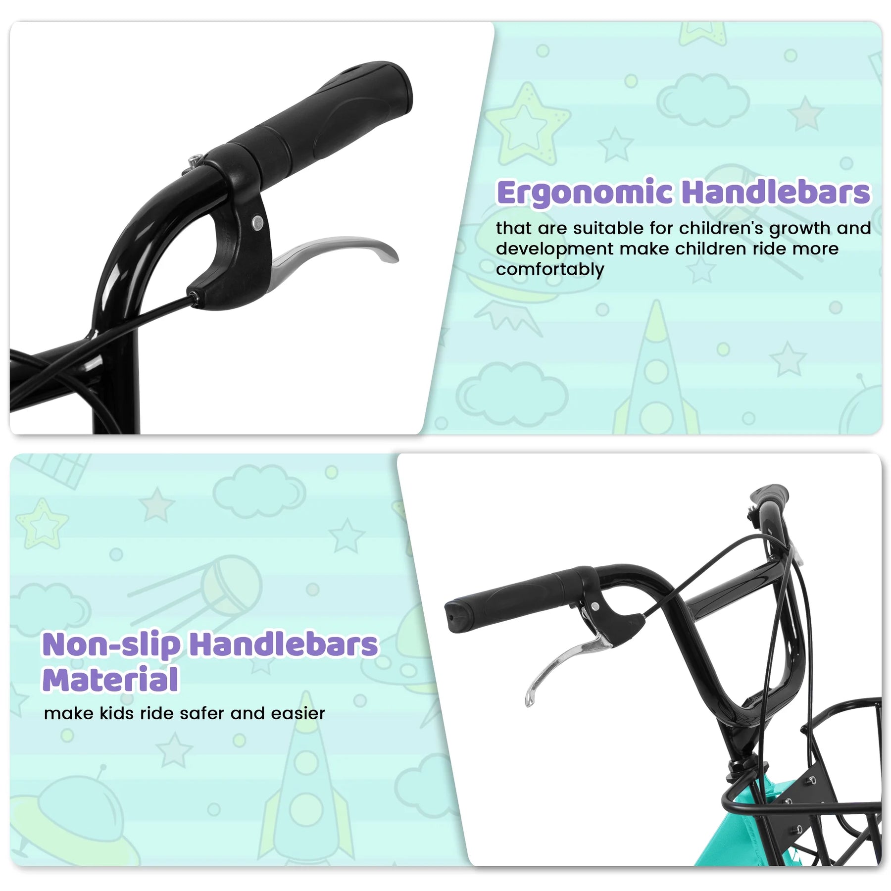 20 in Kids Bike for Boys & Girls Age 5 - 10, Children'S Bicycle with Front Basket & Rear Rack - Product image 26