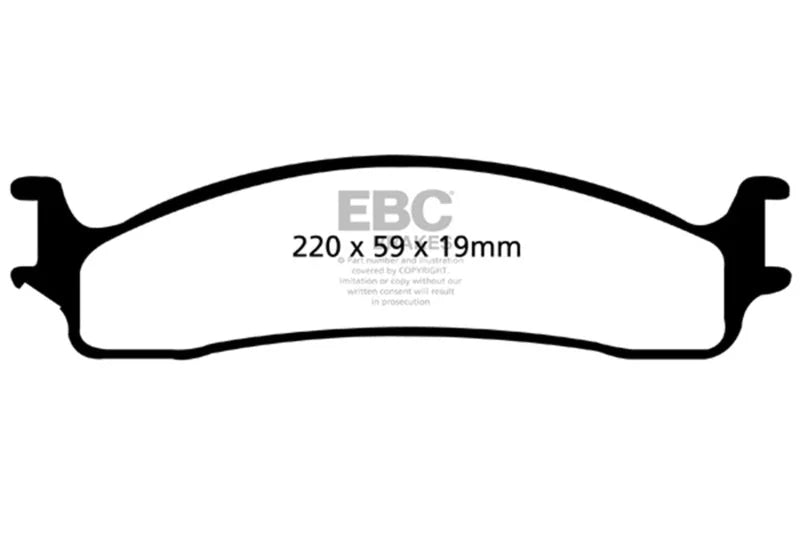 EBC Extra Duty - Front Pad PN ED91650