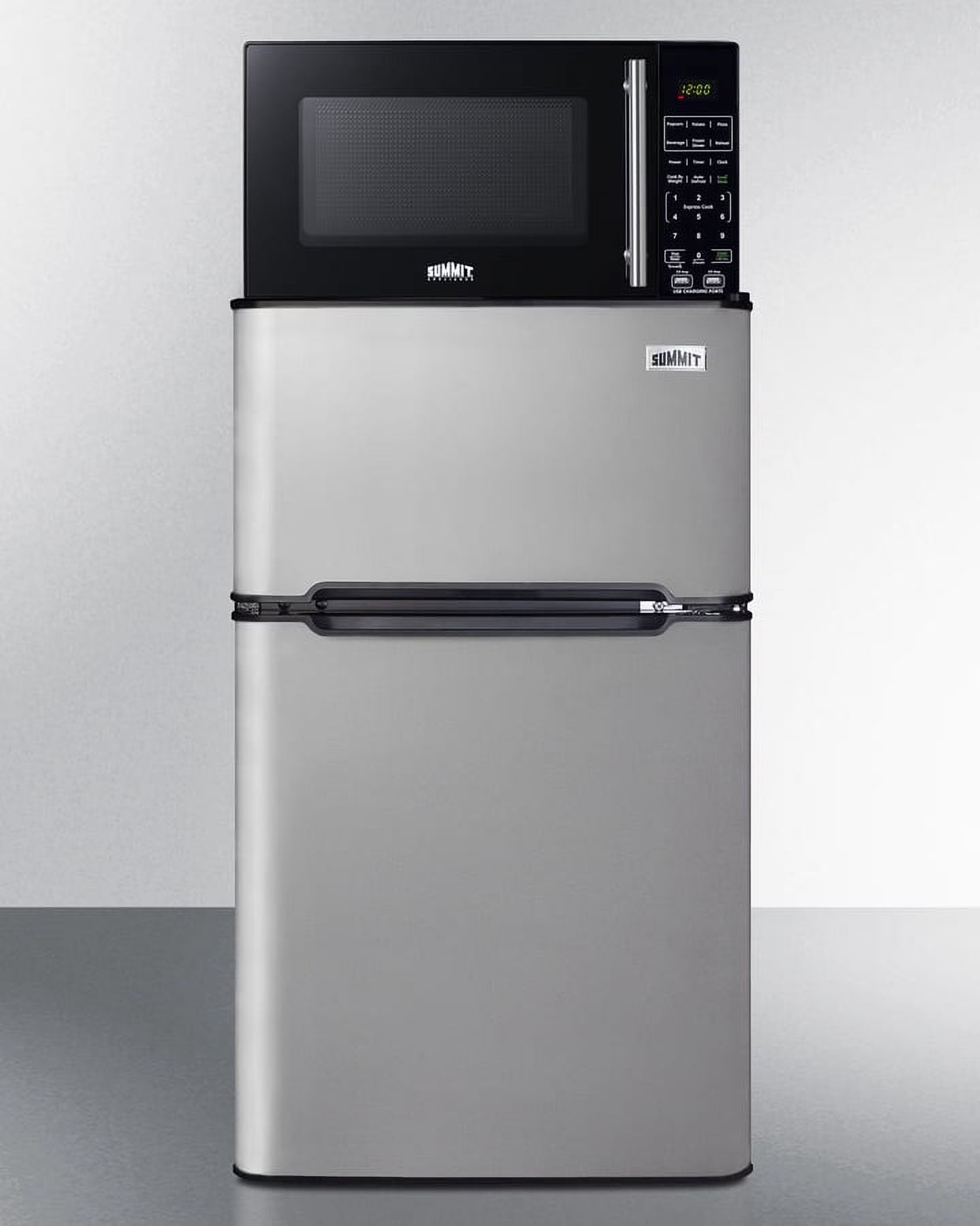 Summit Appliance 2 Door Microwave & Refrigerator - Freezer Combination with Allocator - Product image 1