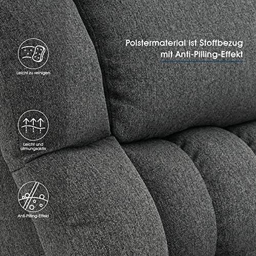 MCombo 7546 Electric Relaxation Chair with 3 Separately Adjustable Motors