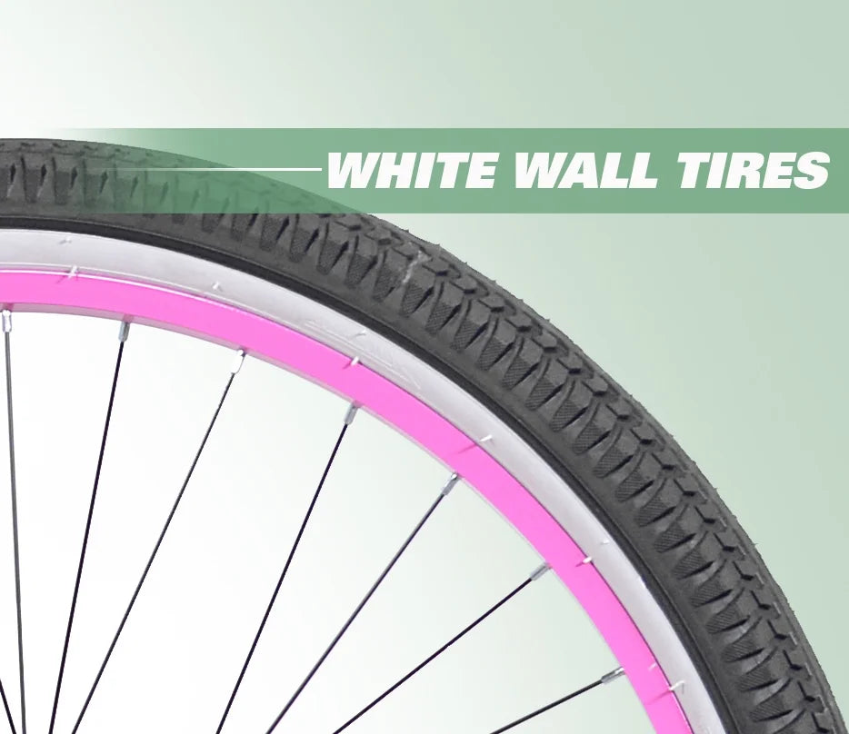 26" Pineapple Women'S Cruiser Bike, Green - Product image 5