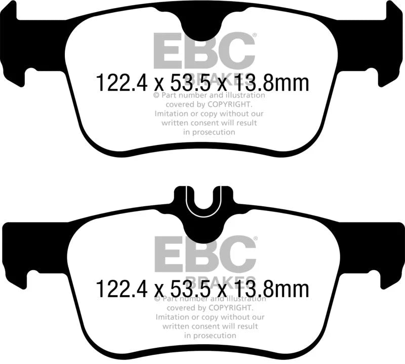 EBC - Rear Yellowstuff Pad PN DP42402R