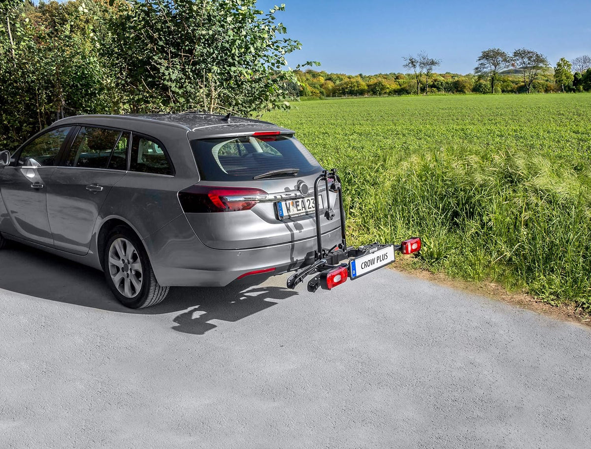 EUFAB Crow Plus 11582 Bike Carrier, Expandable