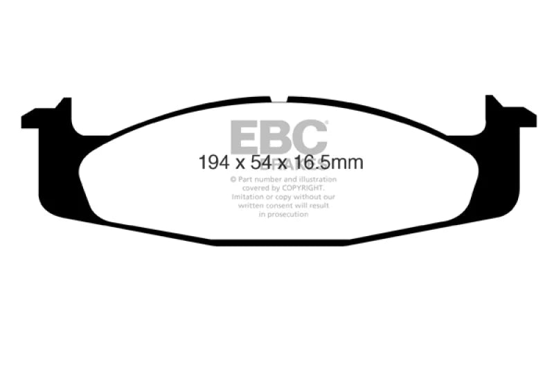 EBC - Front Greenstuff Pad PN DP61260
