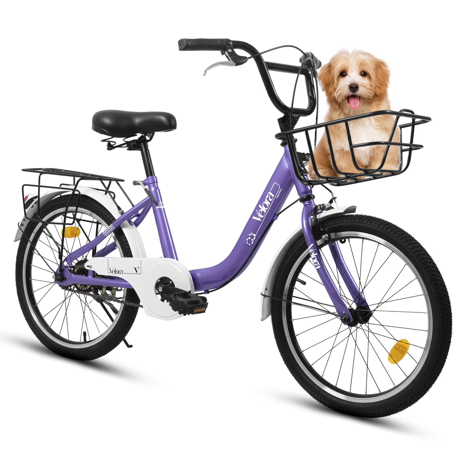 20 in Kids Bike for Boys & Girls Age 5 - 10, Children'S Bicycle with Front Basket & Rear Rack - Product image 1