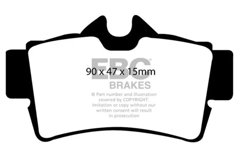 EBC - Rear Yellowstuff Pad PN DP41156/2R