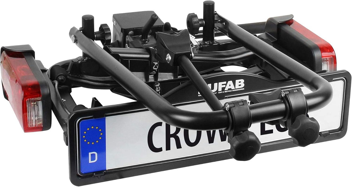 EUFAB Crow Plus 11582 Bike Carrier, Expandable