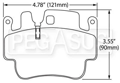 Hawk Performance HB550 Series Brake Pad