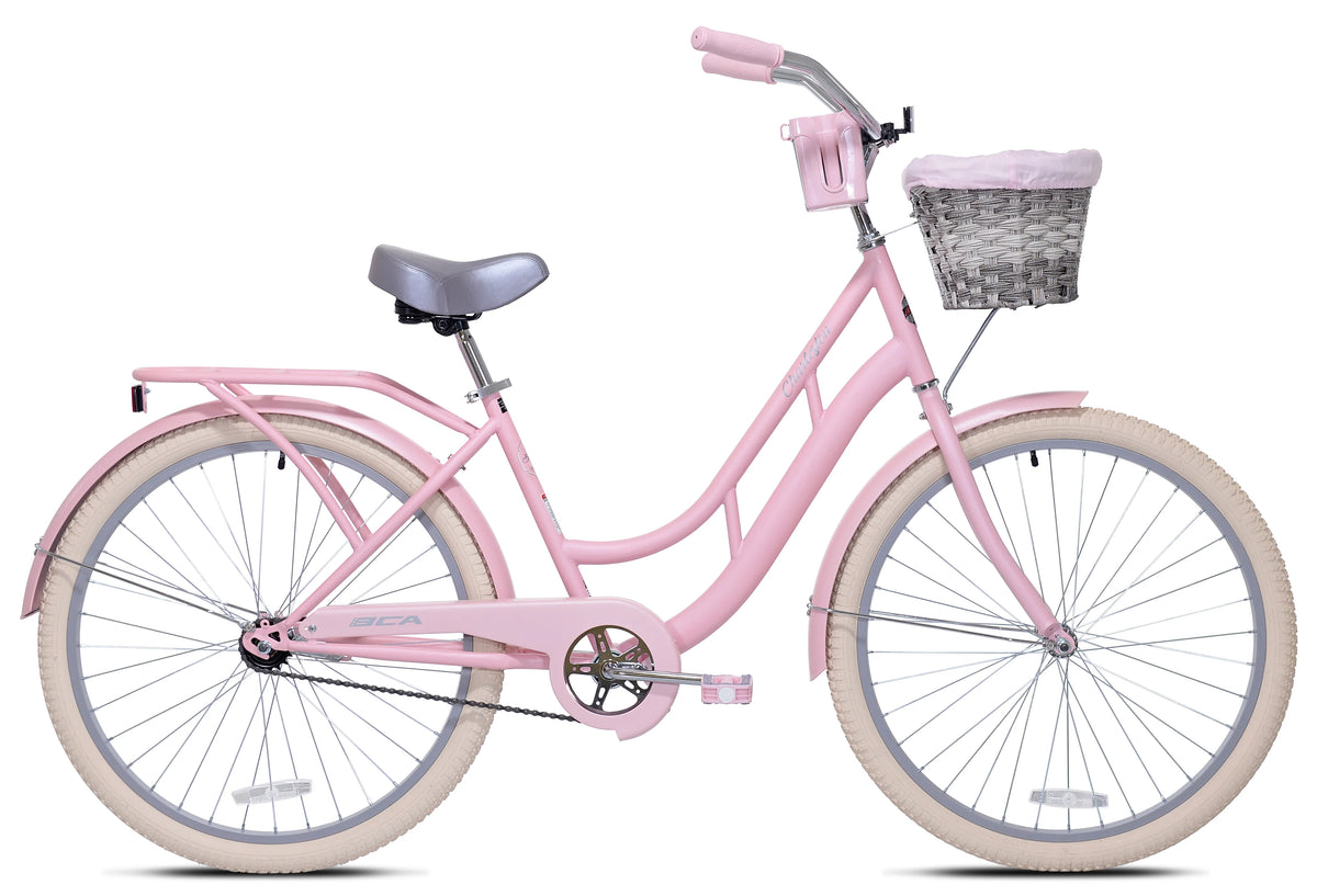 26 In. Charleston Ladies Cruiser Bike, Pink - Product image 1