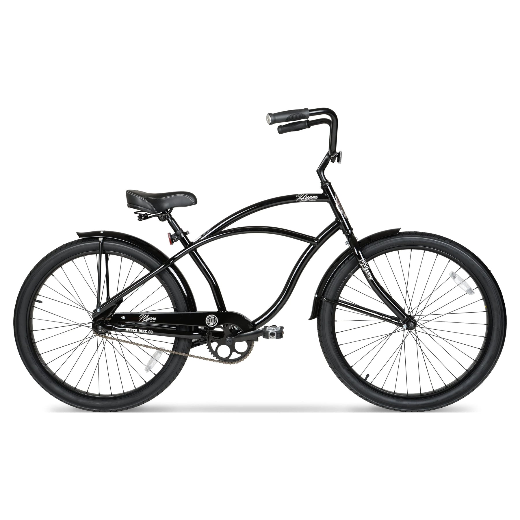 Hyper Bicycle Men'S 26 In. Beach Cruiser Bike, Black