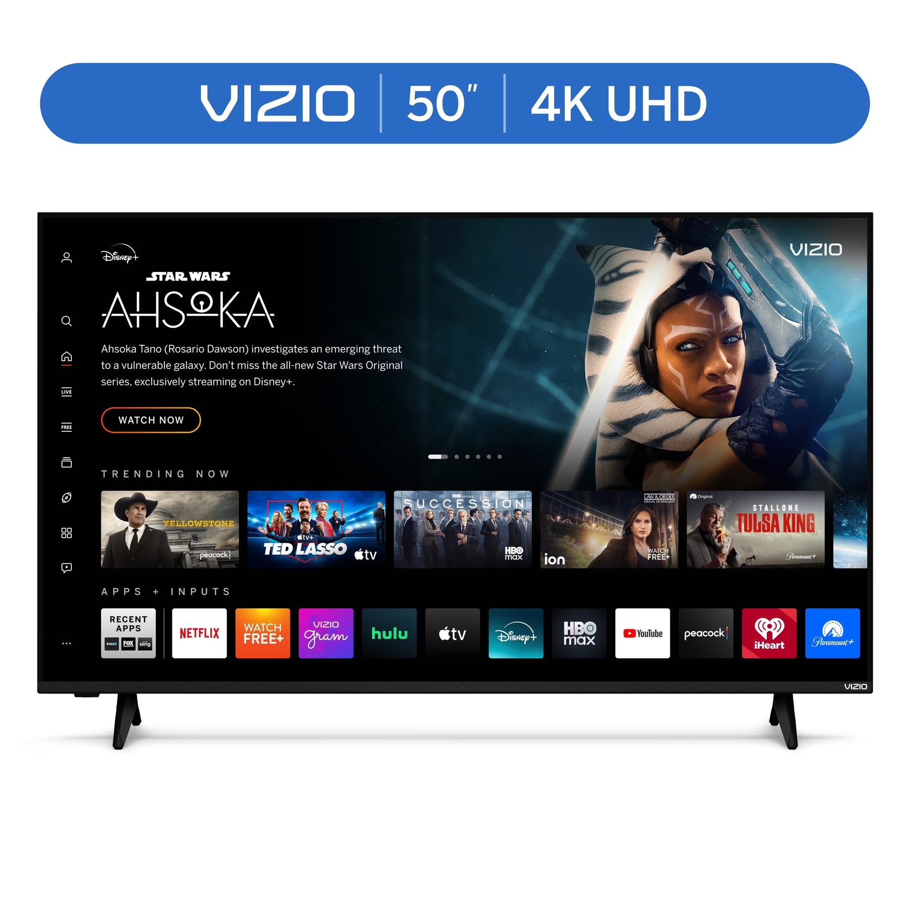 VIZIO 50" Class 4K UHD LED HDR Smart TV (V4K50M - 08) - Product image 1