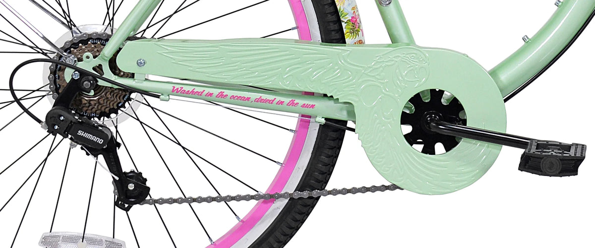 26" Pineapple Women'S Cruiser Bike, Green - Product image 12