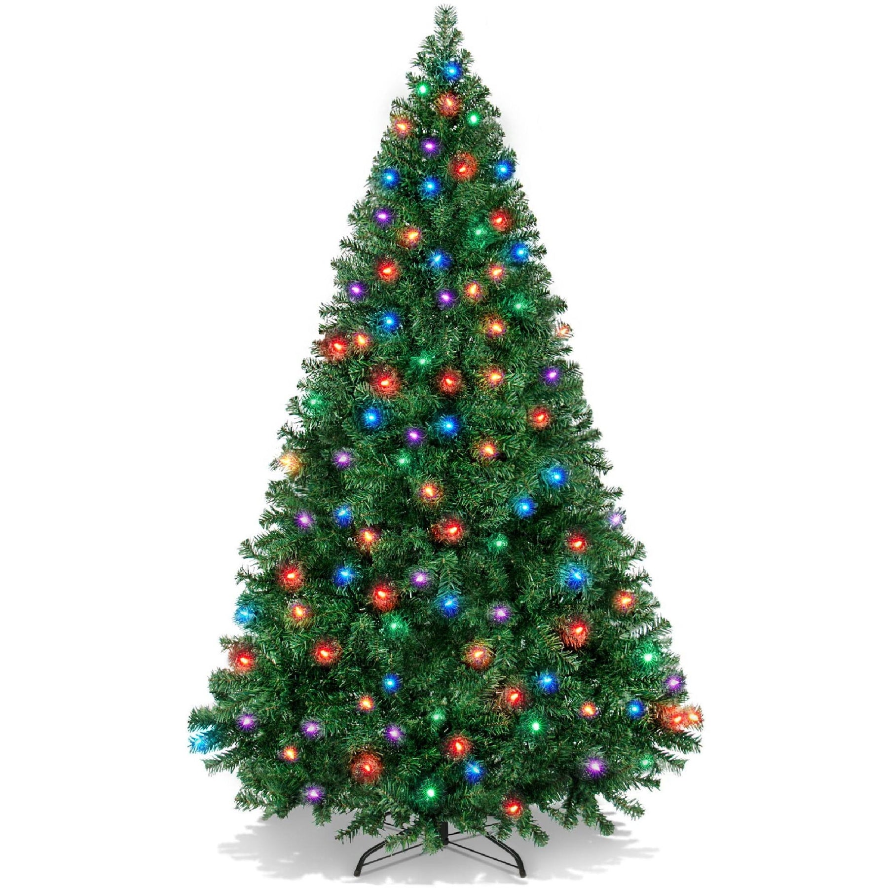 Best Choice Products 6ft Pre-Lit Premium Hinged Artificial Christmas Pine Tree w/ 1, 000 Tips - Product image 1