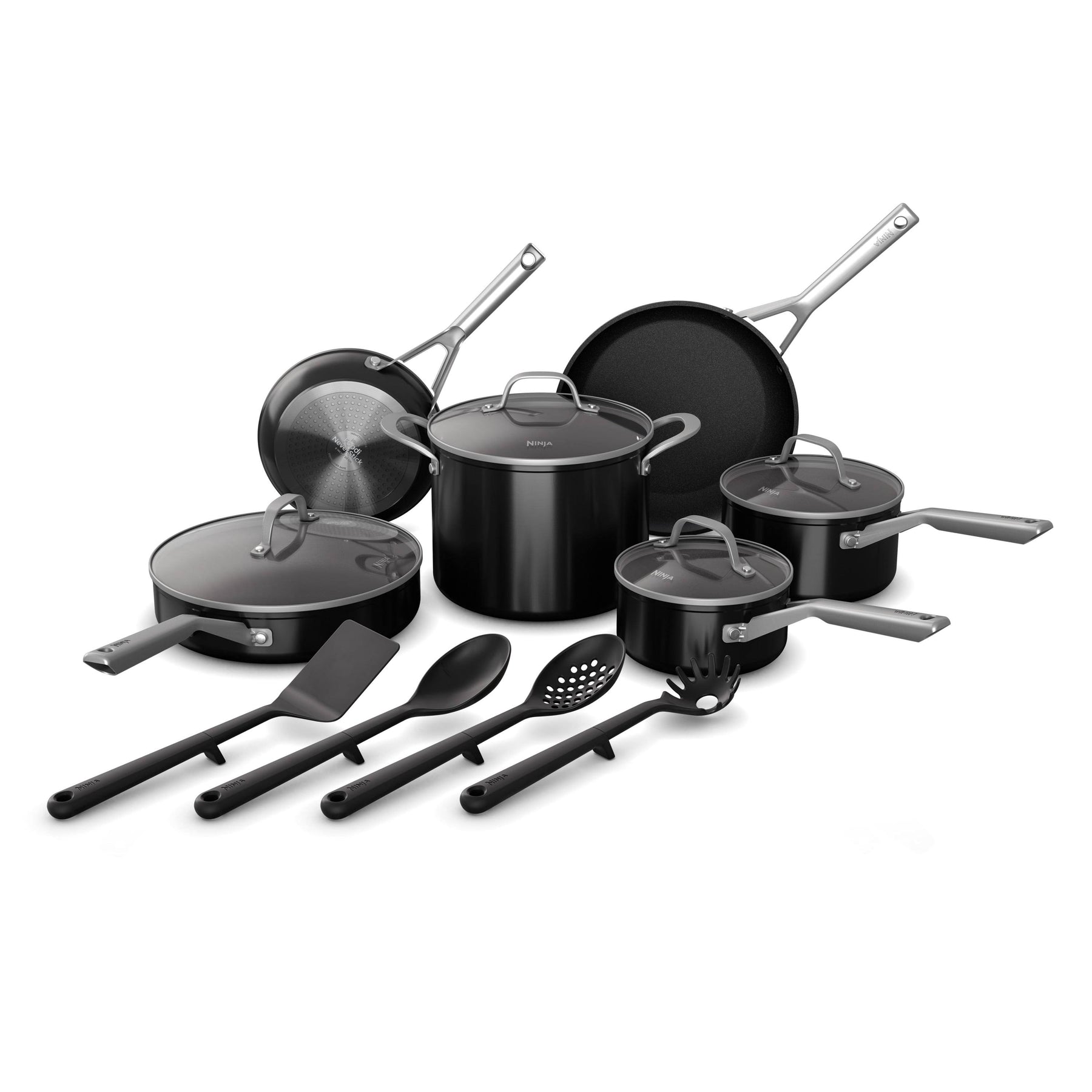 Ninja Foodi NeverStick 14-Piece Cookware Set, Guaranteed to Never Stick, C19700 - Product image 1