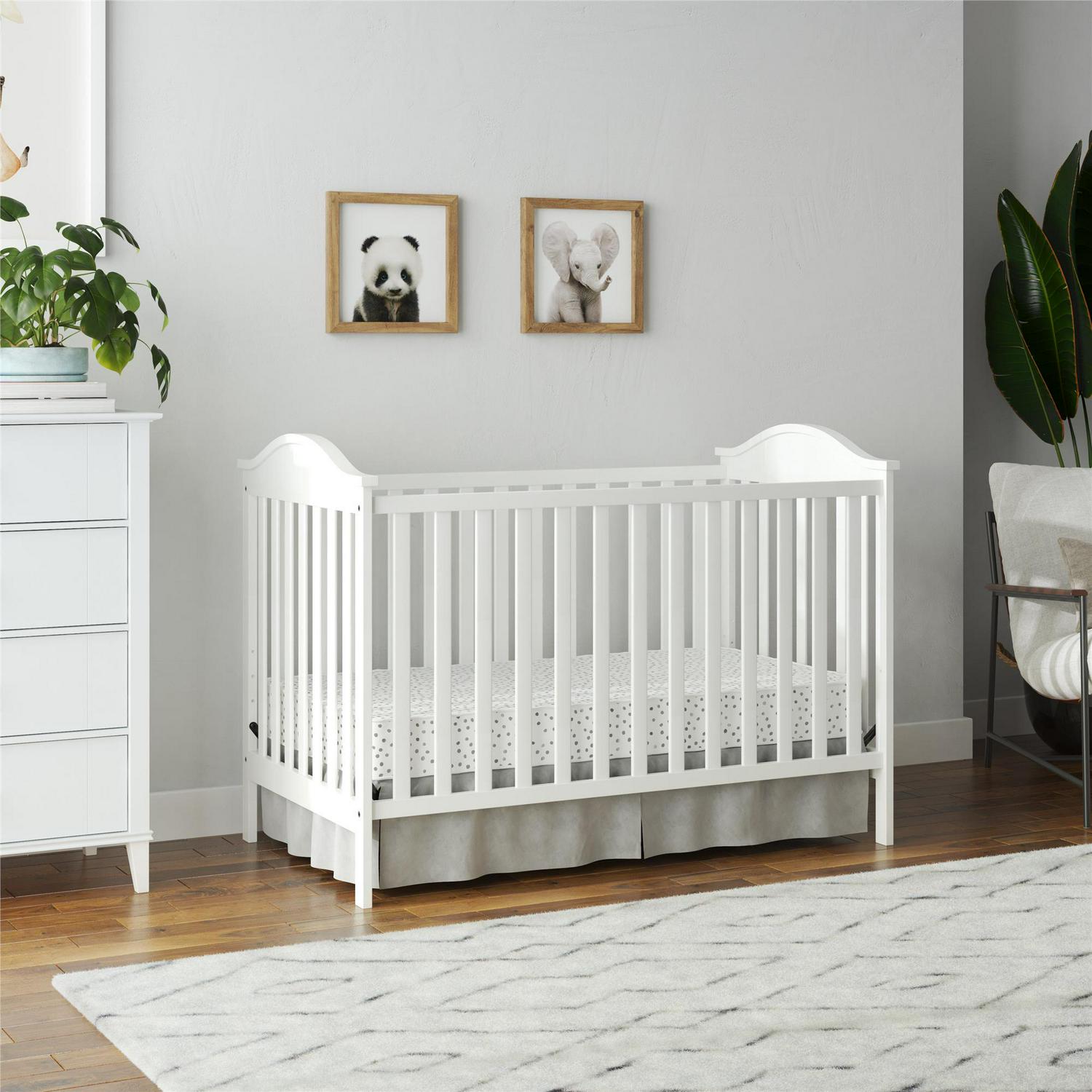 Baby Relax Adele 3 - in - 1 Convertible Crib. White - Product image 2