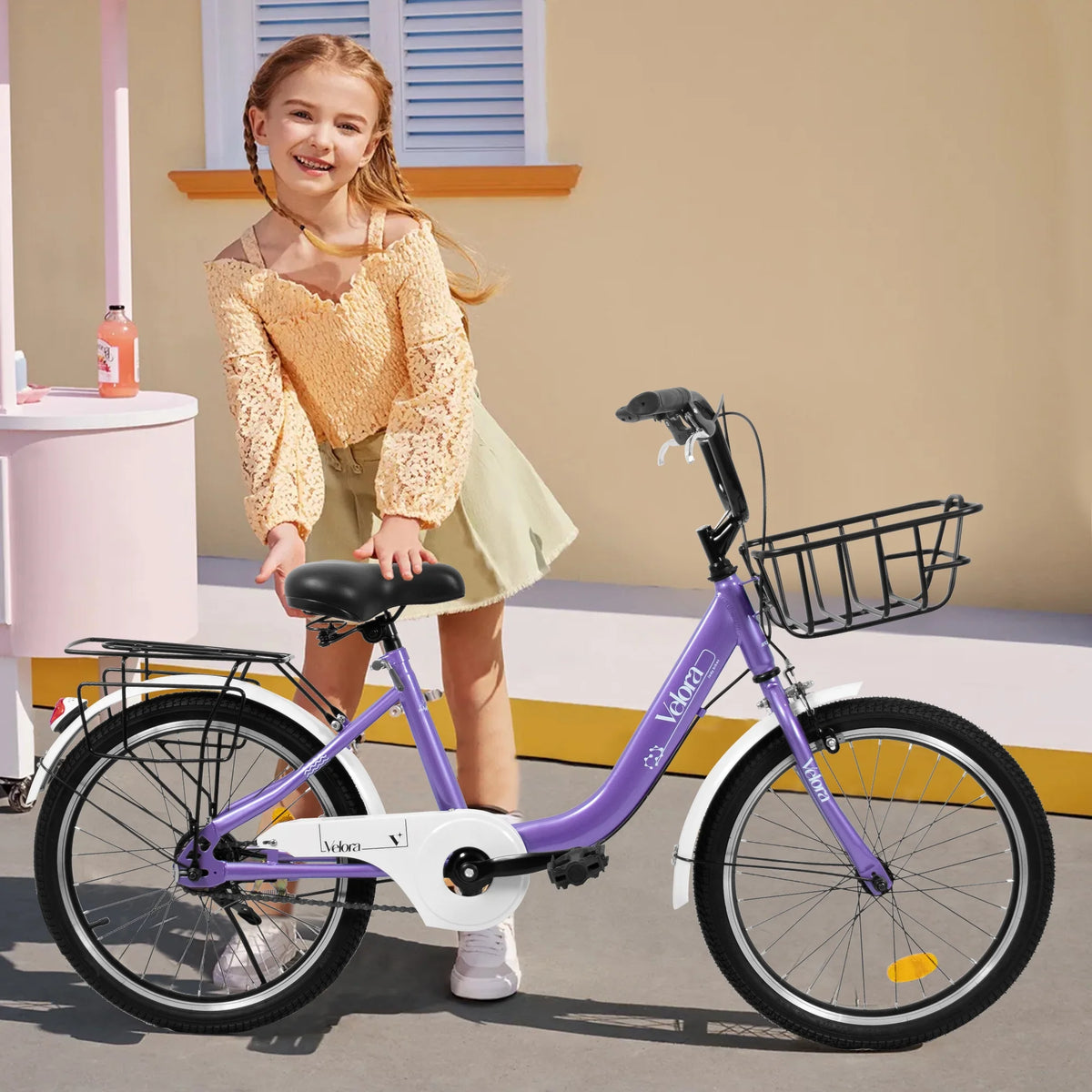 20 in Kids Bike for Boys & Girls Age 5 - 10, Children'S Bicycle with Front Basket & Rear Rack - Product image 2