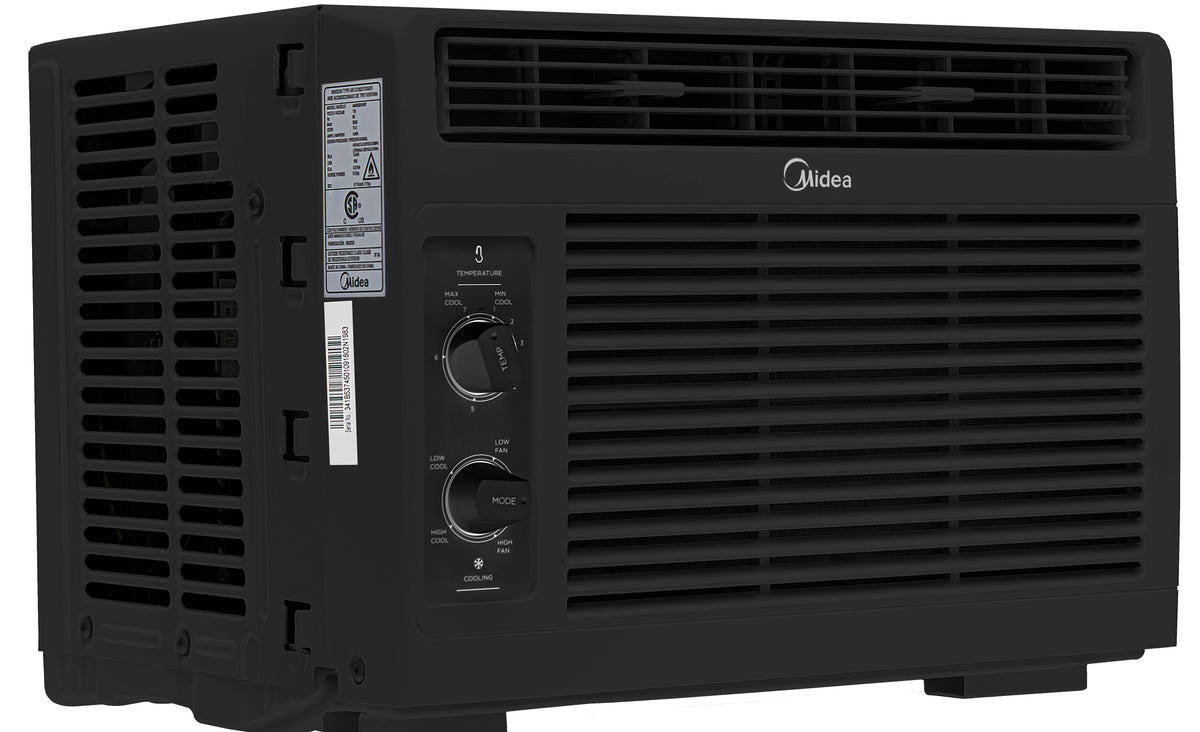 Midea 5, 000 BTU 115V Mechanical Window Air Conditioner, Black - Product image 1