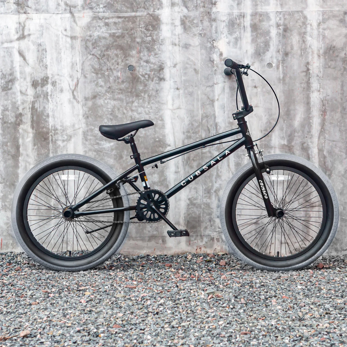 Cubsala 20 in Kids BMX Bike Freestylefor Age 6 - 14 Years Old Boys Girls with 4 Pegs, Black with Red Tires - Product image 33
