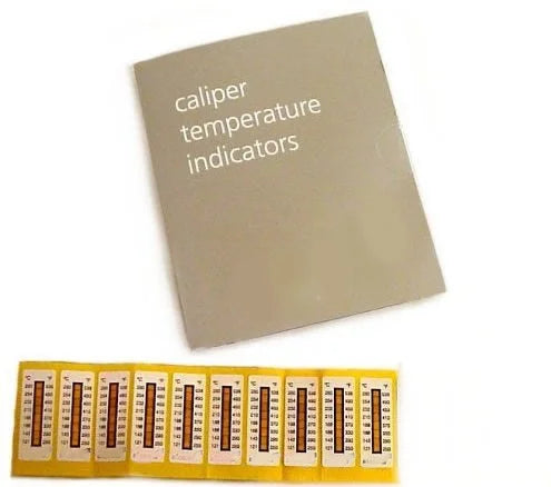 Caliper "Wide Band" Temp Indicator Strips