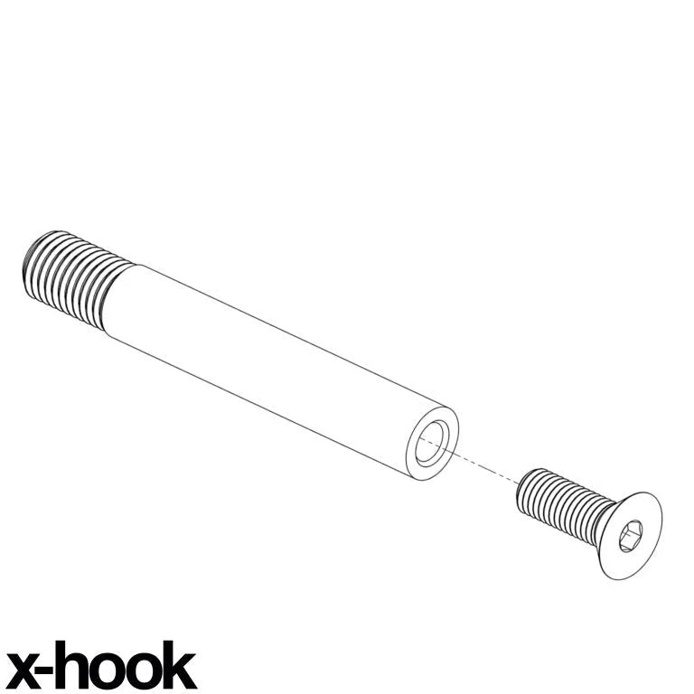 x-hook Mounting Shaft (Required) Porsche 911 993 | 95-98 (In stock)